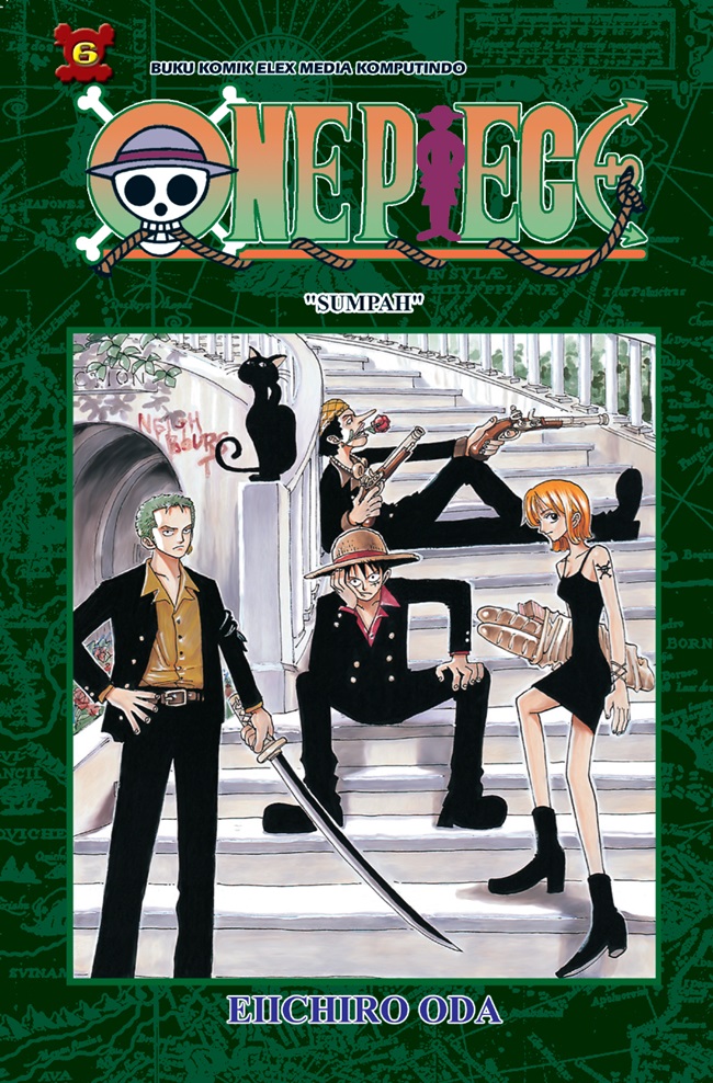One Piece 6 : sampah / Eiichiro Oda; penerjemah, Faira Ammadea