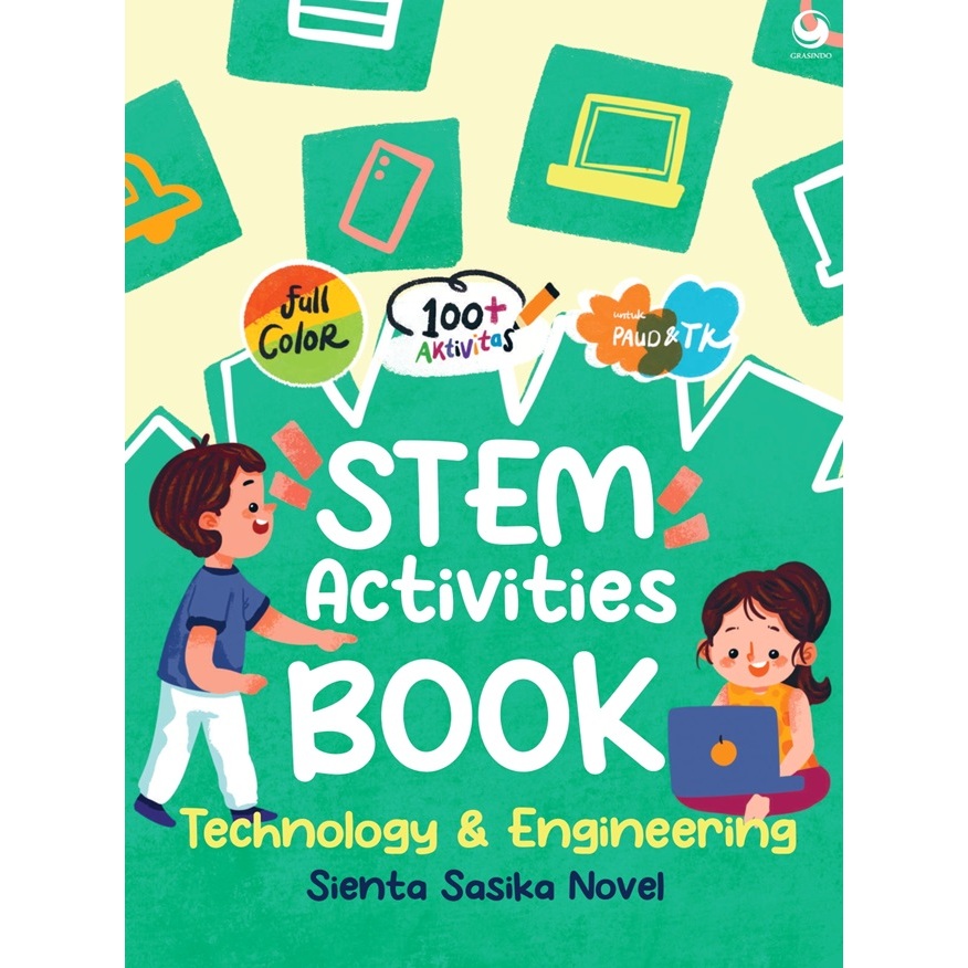 S.T.E.M activities book : technology & engineering usia 3-5 tahun