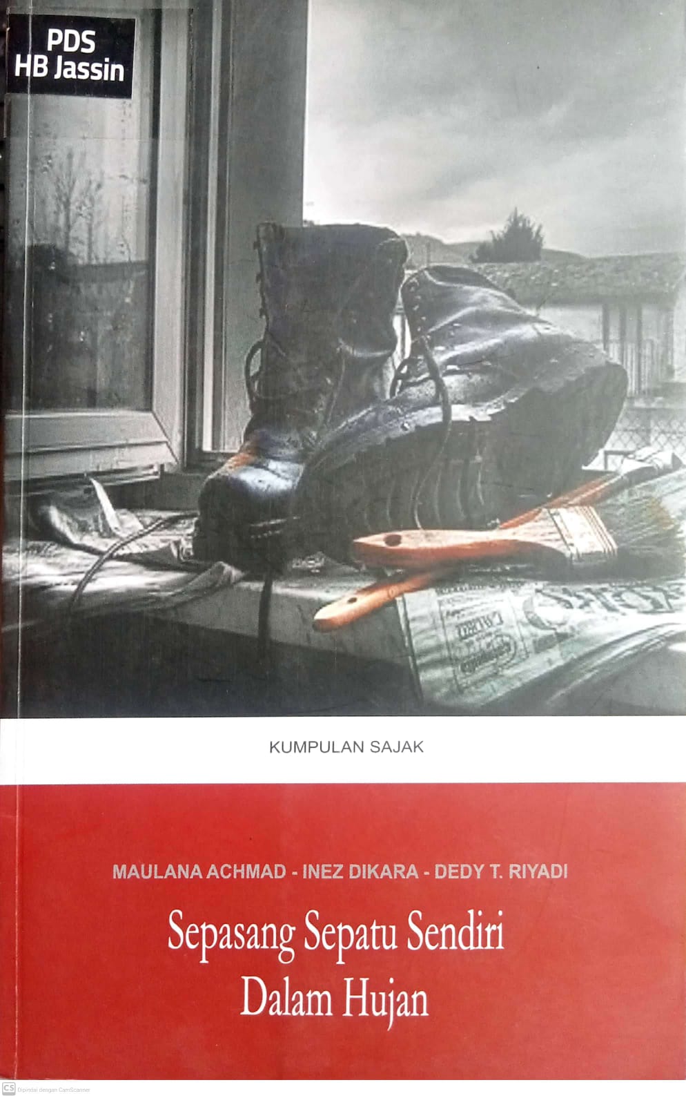 Kumpulan sajak : sepasang sepatu sendiri dalam hujan