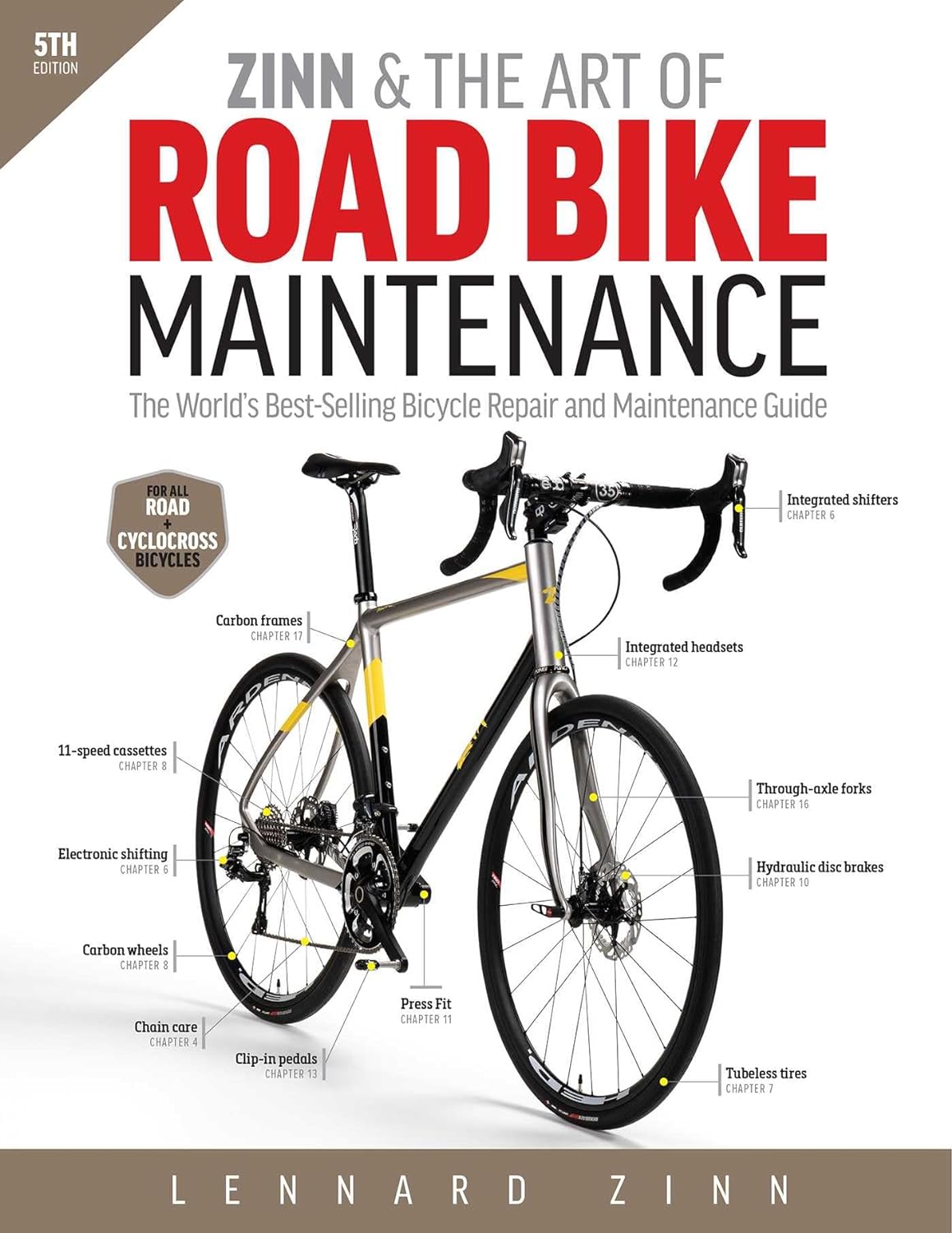 Zinn and the art of road bike maintenance : the world's best-selling bicycle repair and maintenance guide
