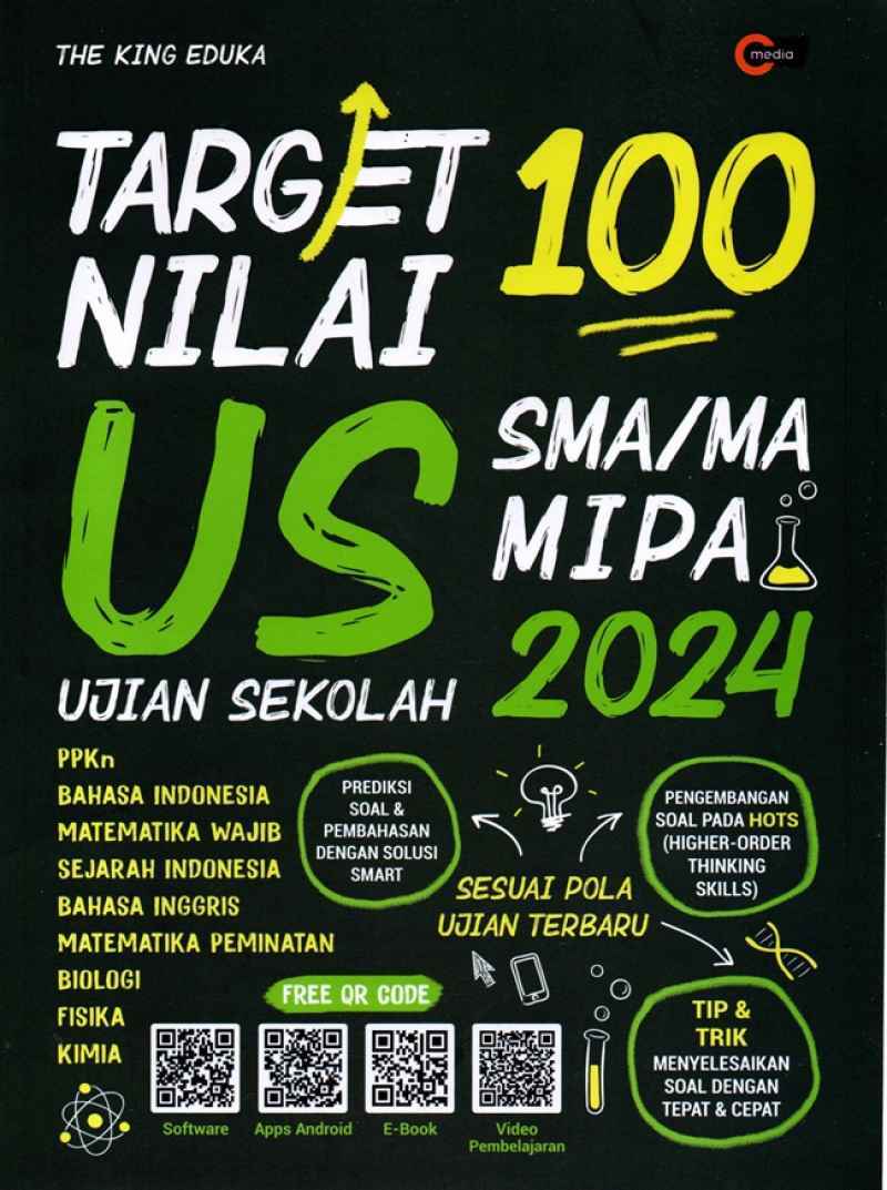 Target nilai 100 US SMA/MA MIPA 2024 / The King Eduka; penyunting, @eka.fitri