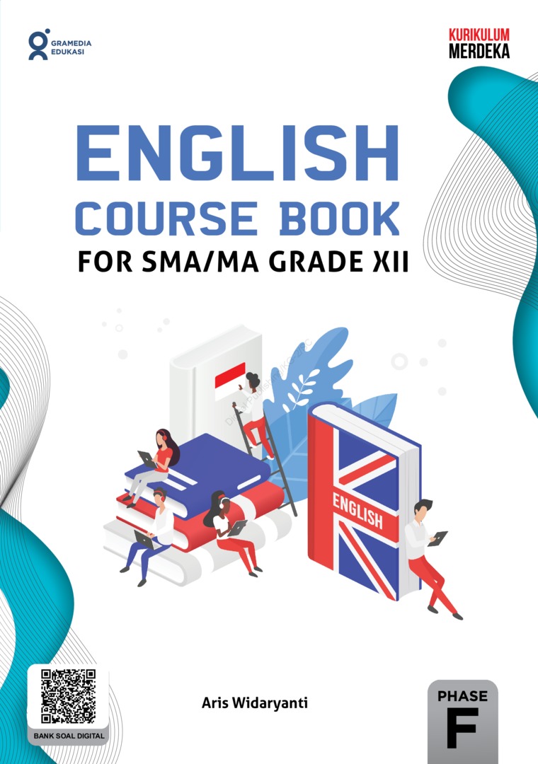 English course book for grade XII SMA/MA