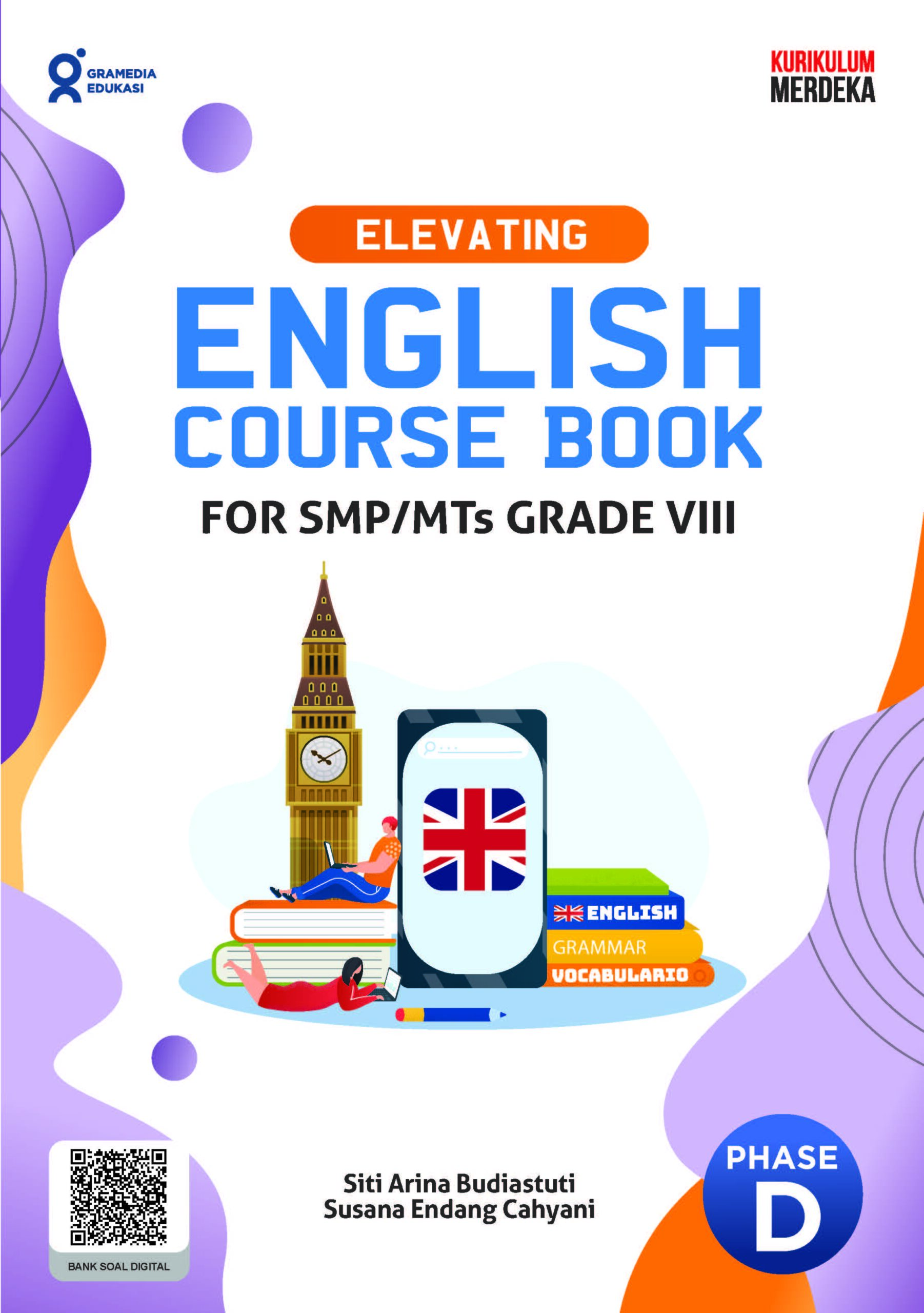 Elevating english course book for SMP/MTs grade VIII