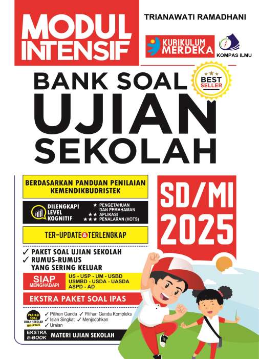 Modul intensif bank soal ujian sekolah SD/MI 2025
