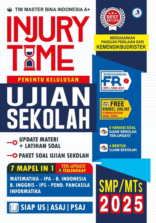 Injury time ujian sekolah SMP/MTs 2025