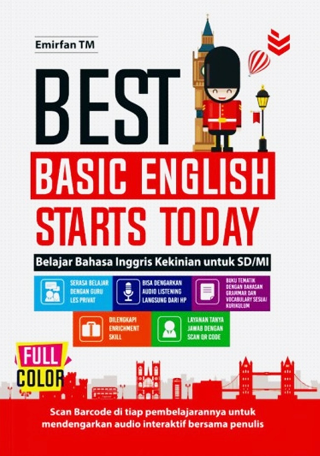 Best (basic english starts today) :  belajar bahasa inggris kekinian untuk SD/MI / Emirfan TM