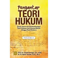 Pengantar teori hukum : dasar-dasar dan perkembangan teori hukum dari zaman klasik hingga post-modern (volume I)