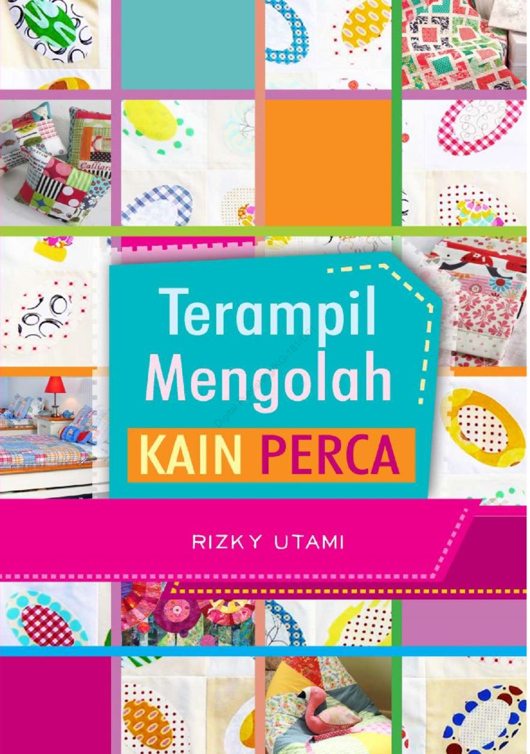 Terampil mengolah kain perca