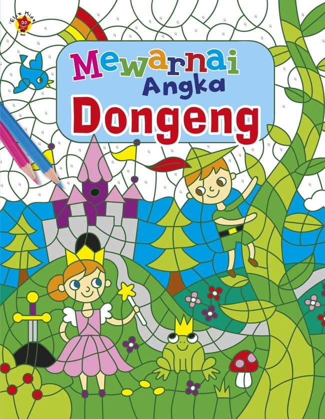 Mewarnai Angka Dongeng