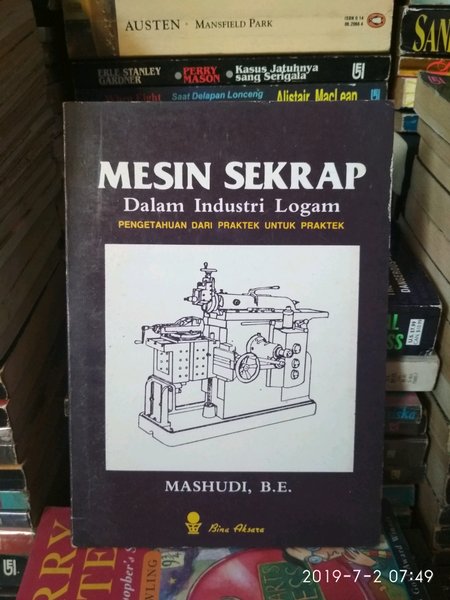 Mesin sekrap : dalam industri, logam, pengetahuan dari praktek untuk praktek