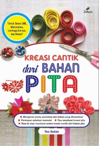 Kreasi cantik dari bahan pita