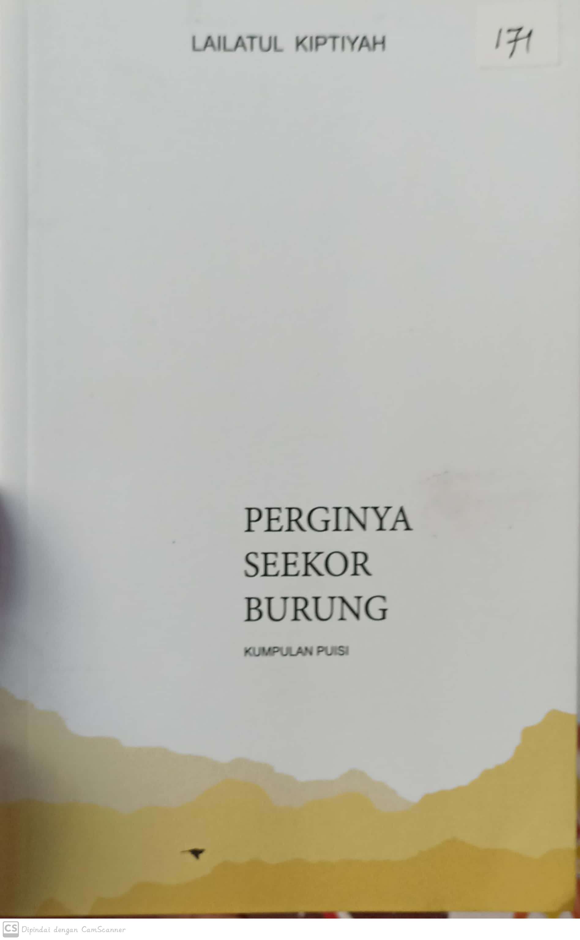 Perginya seekor burung : kumpulan puisi