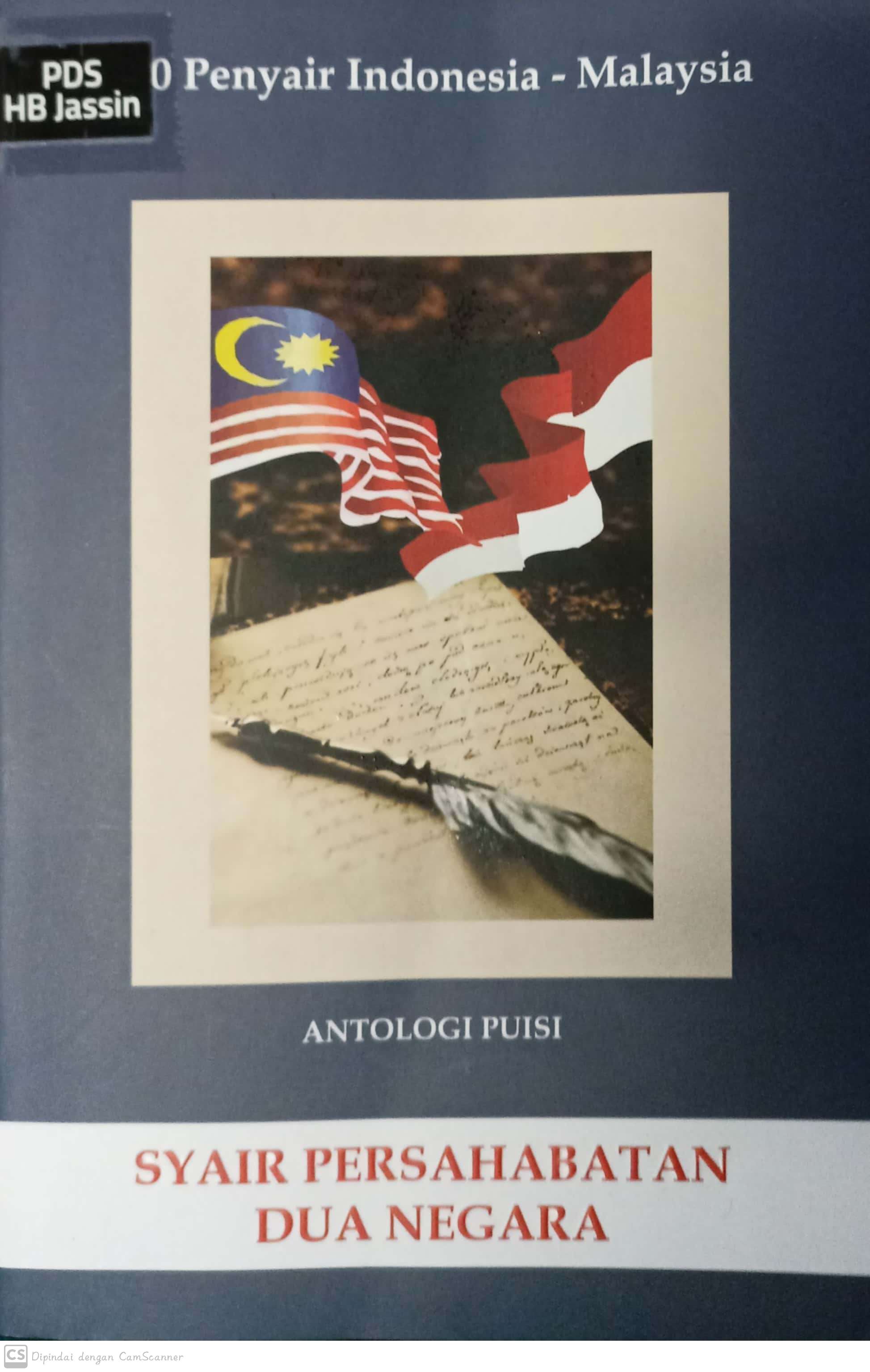 Syair persahabatan dua negara : antologi puisi