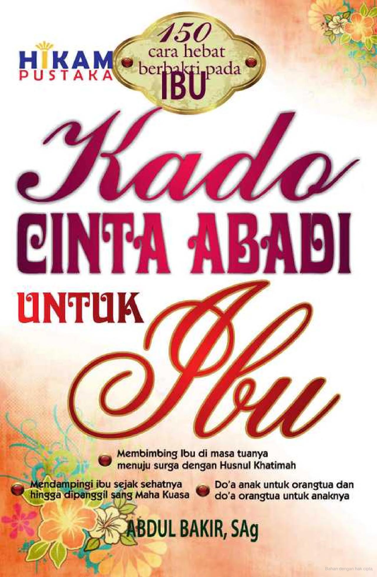 Kado cinta abadi untuk ibu
