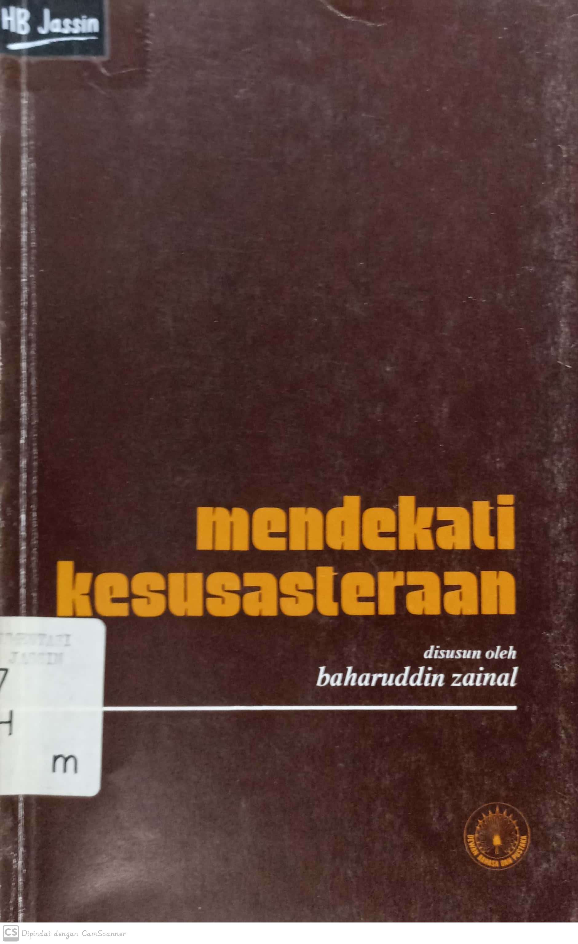 Mendekati kesusasteraan
