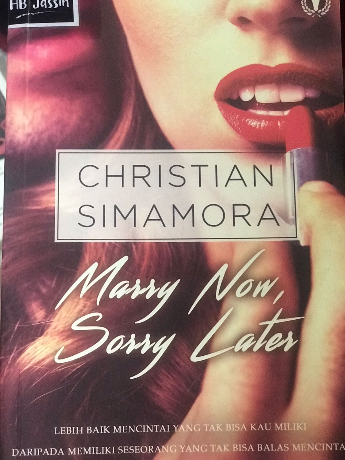 Marry now, sorry latter