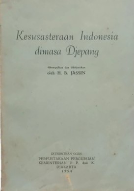 Kesusasteraan Indonesia dimasa Djepang