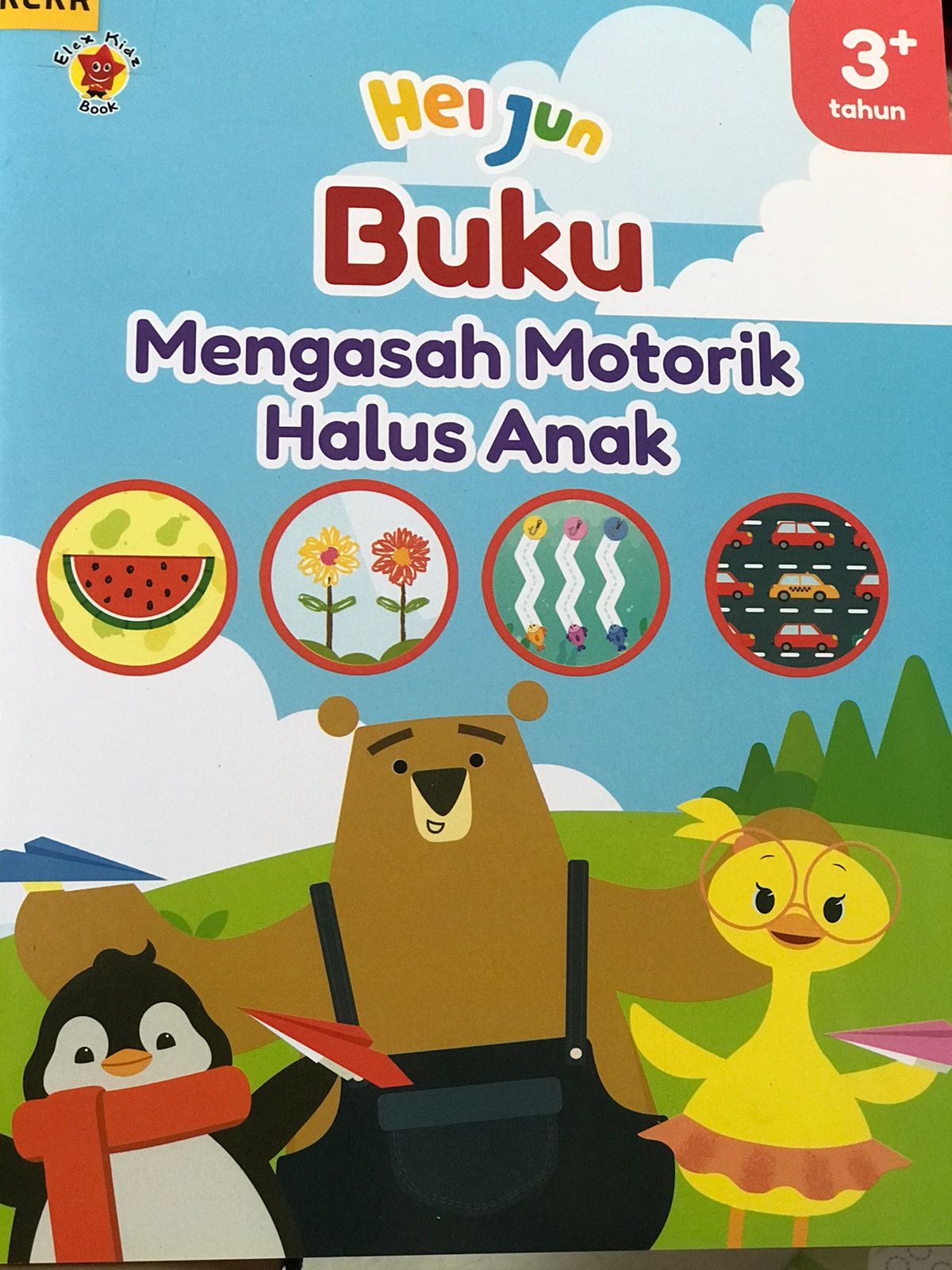 Hei jun buku mengasah motorik halus anak