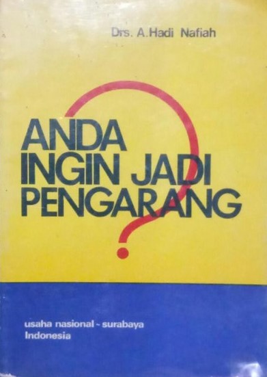 Anda ingin jadi pengarang?
