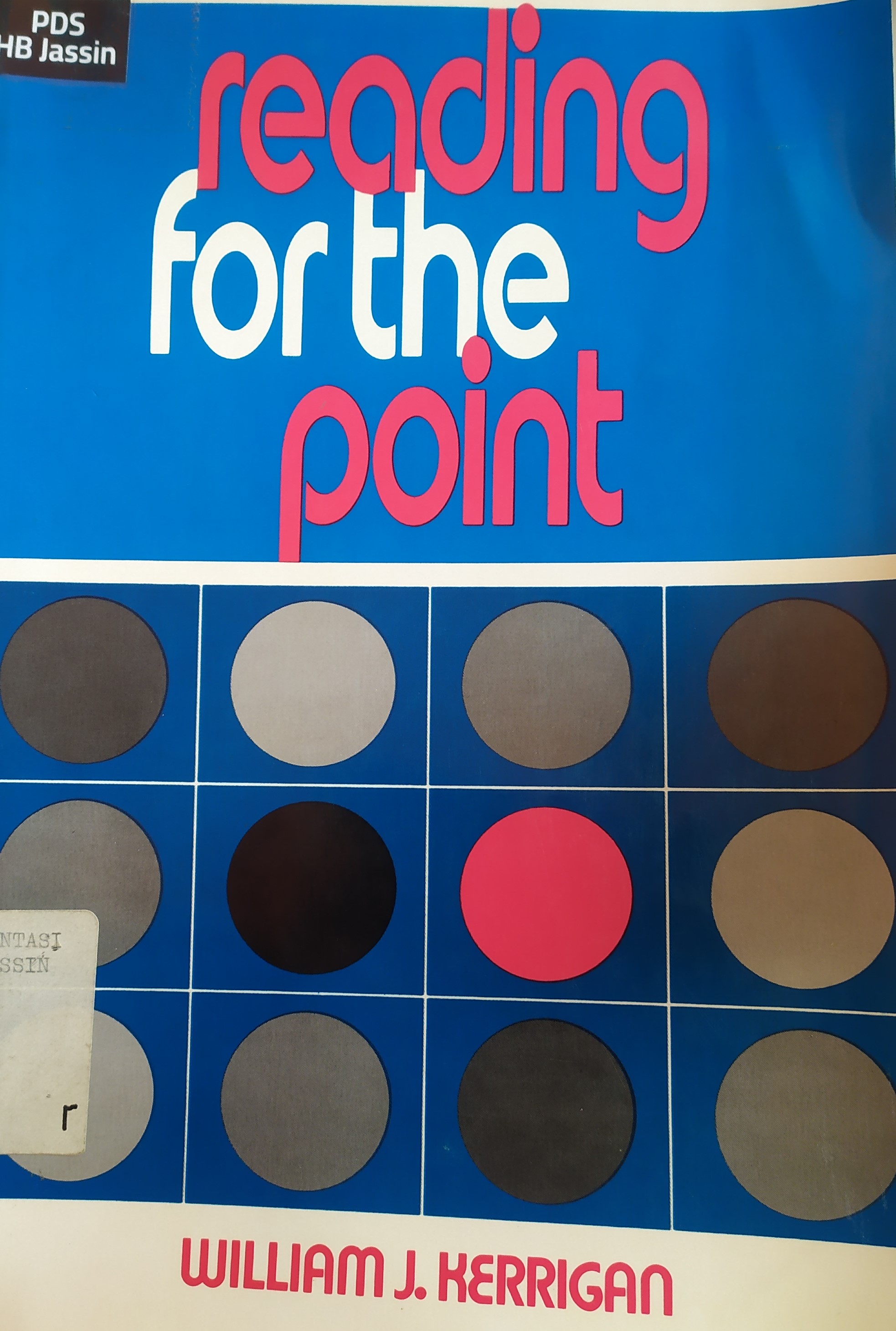 Reading for the point