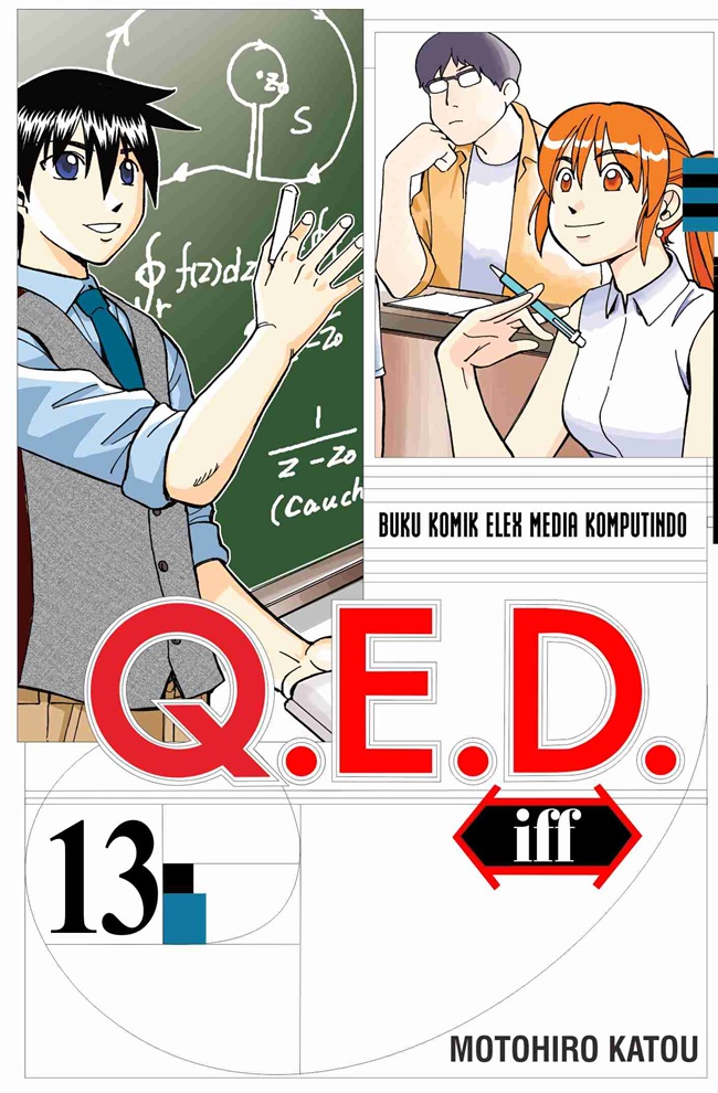 Q.E.D. Iff Vol.13 / Motohiro Katou, alih bahasa; Faira Amadea, editor; Sari Abubakar, desain sampul; Agoes Salim