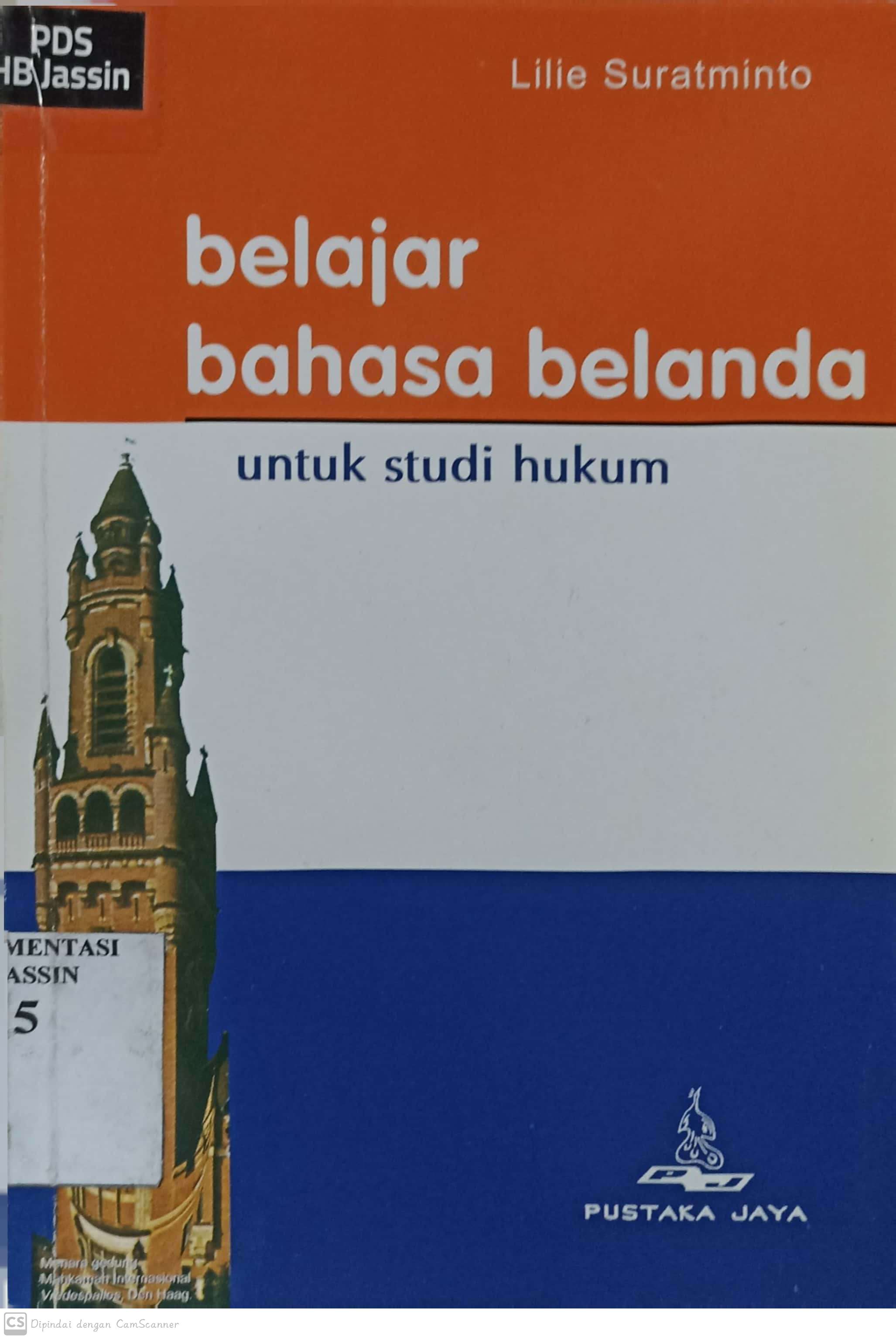 Belajar bahasa belanda untuk studi hukum