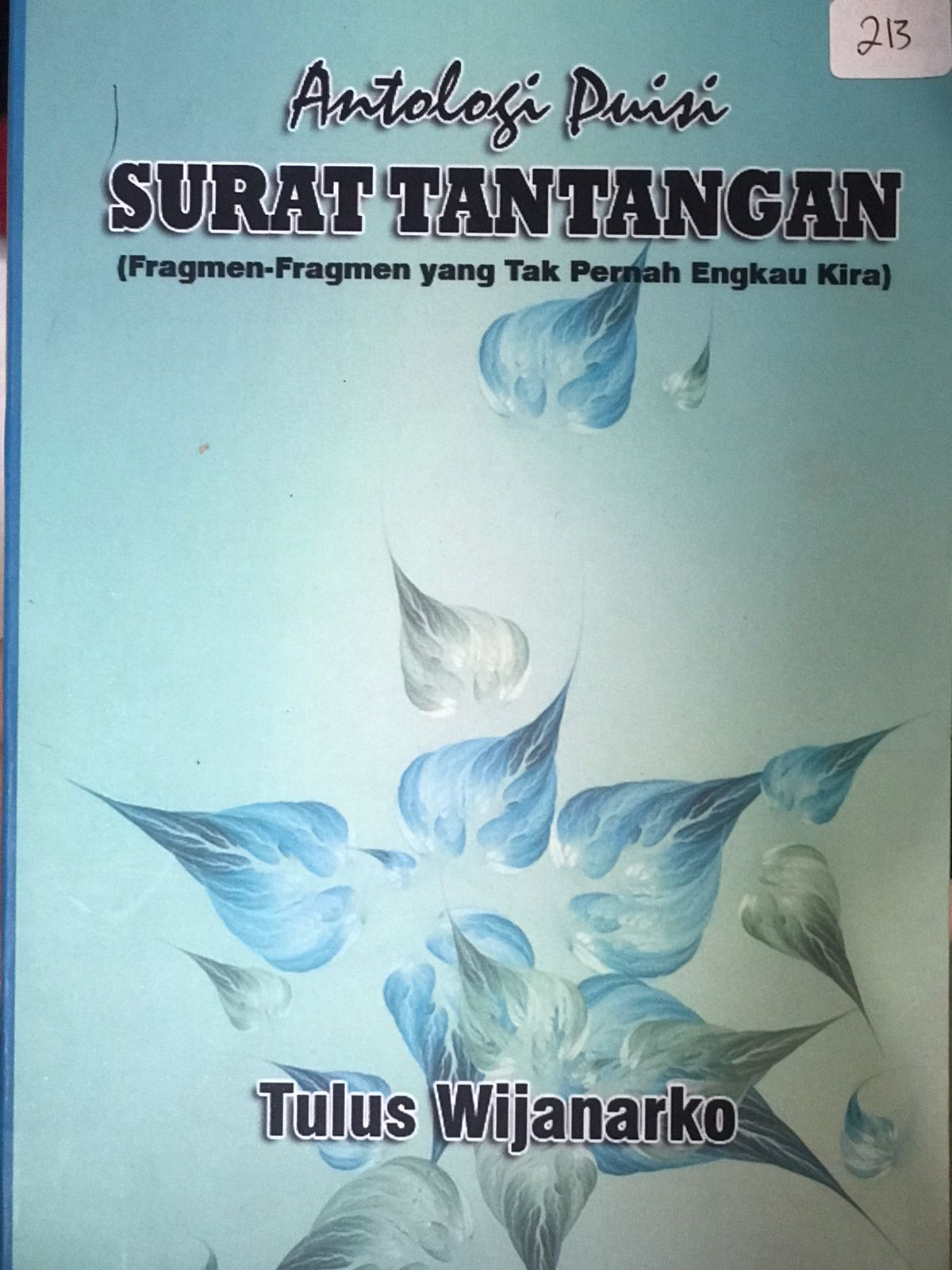 Surat tantangan : Antologi puisi