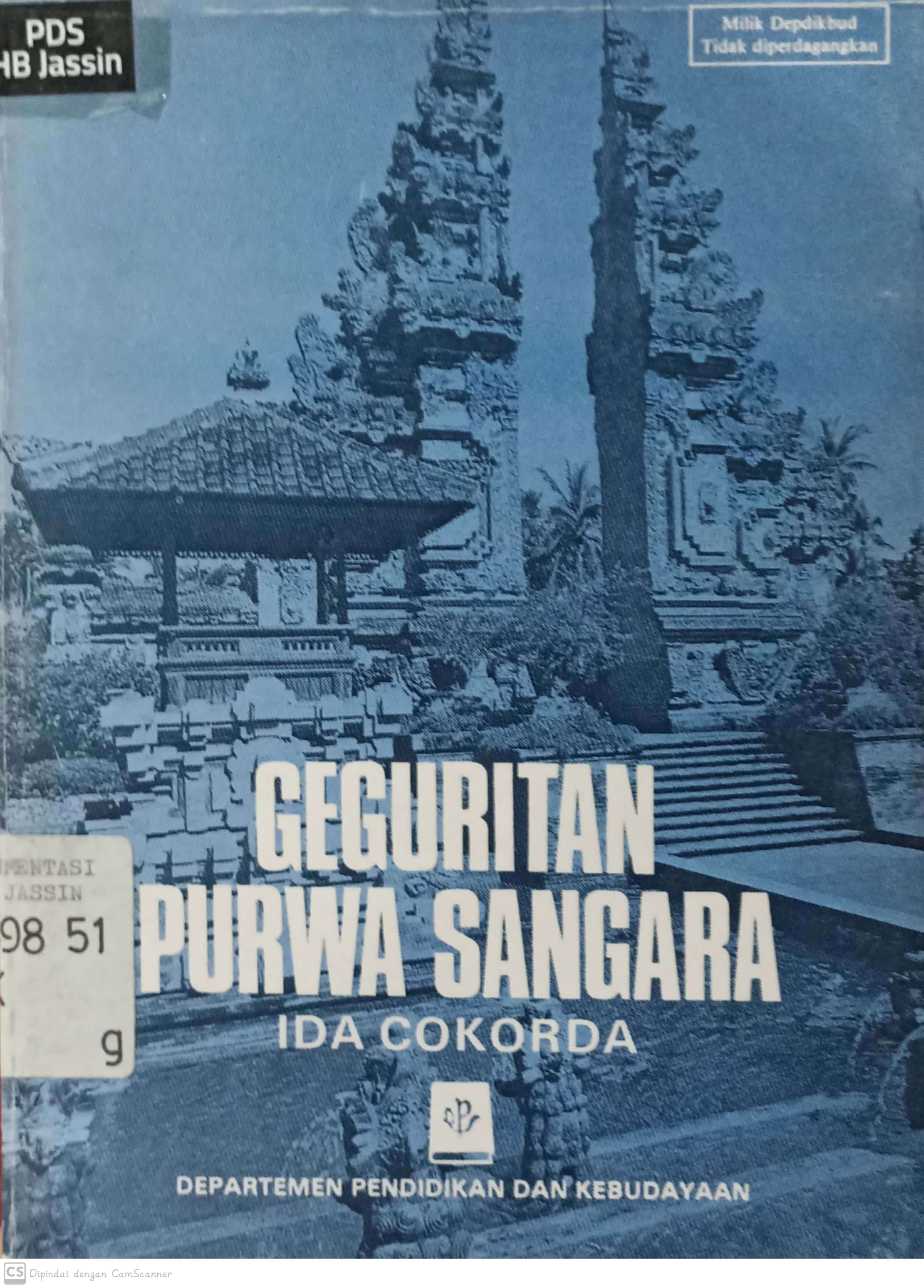 Geguritan purwa sangara