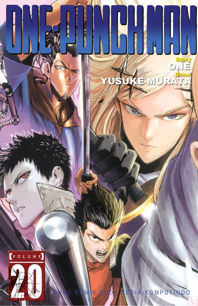 One-punch man 20 / One, alih bahasa; Inge Indri Yasmina, editor; Lois, desain sampul; Aji Y.