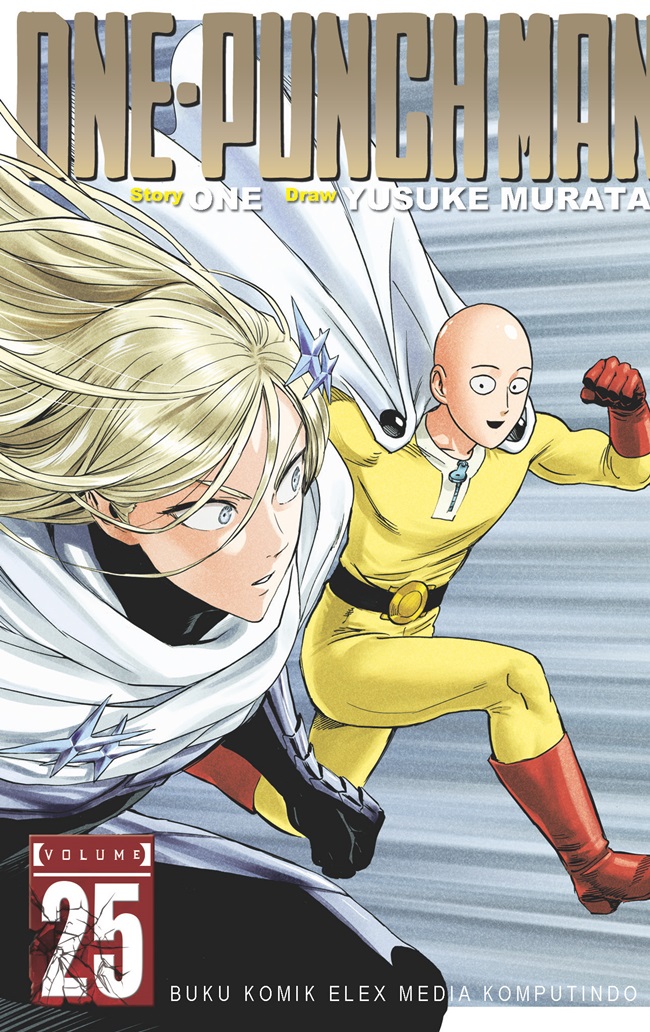 One-punch man 25 / One, alih bahasa; Inge Indri Yasmina, editor; Lois, desain sampul; Aji Y.