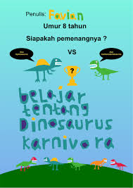 Belajar Tentang Dinosaurus Karnivora