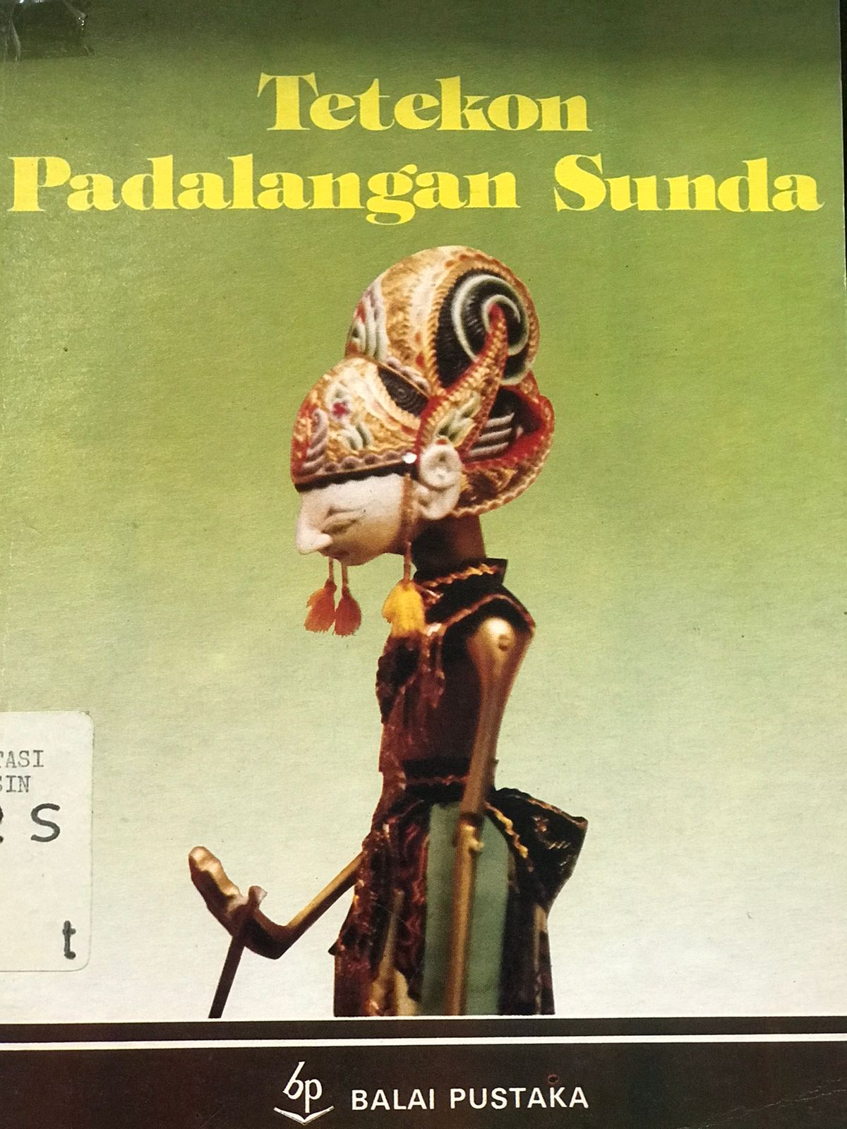 Tetekon padalangan Sunda