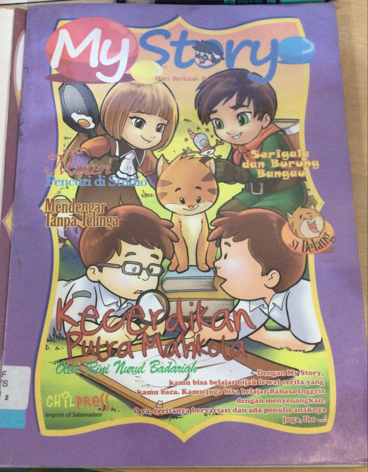 My Story Mari Berkisah Bersamaku : Kecerdikan Putra Mahkota