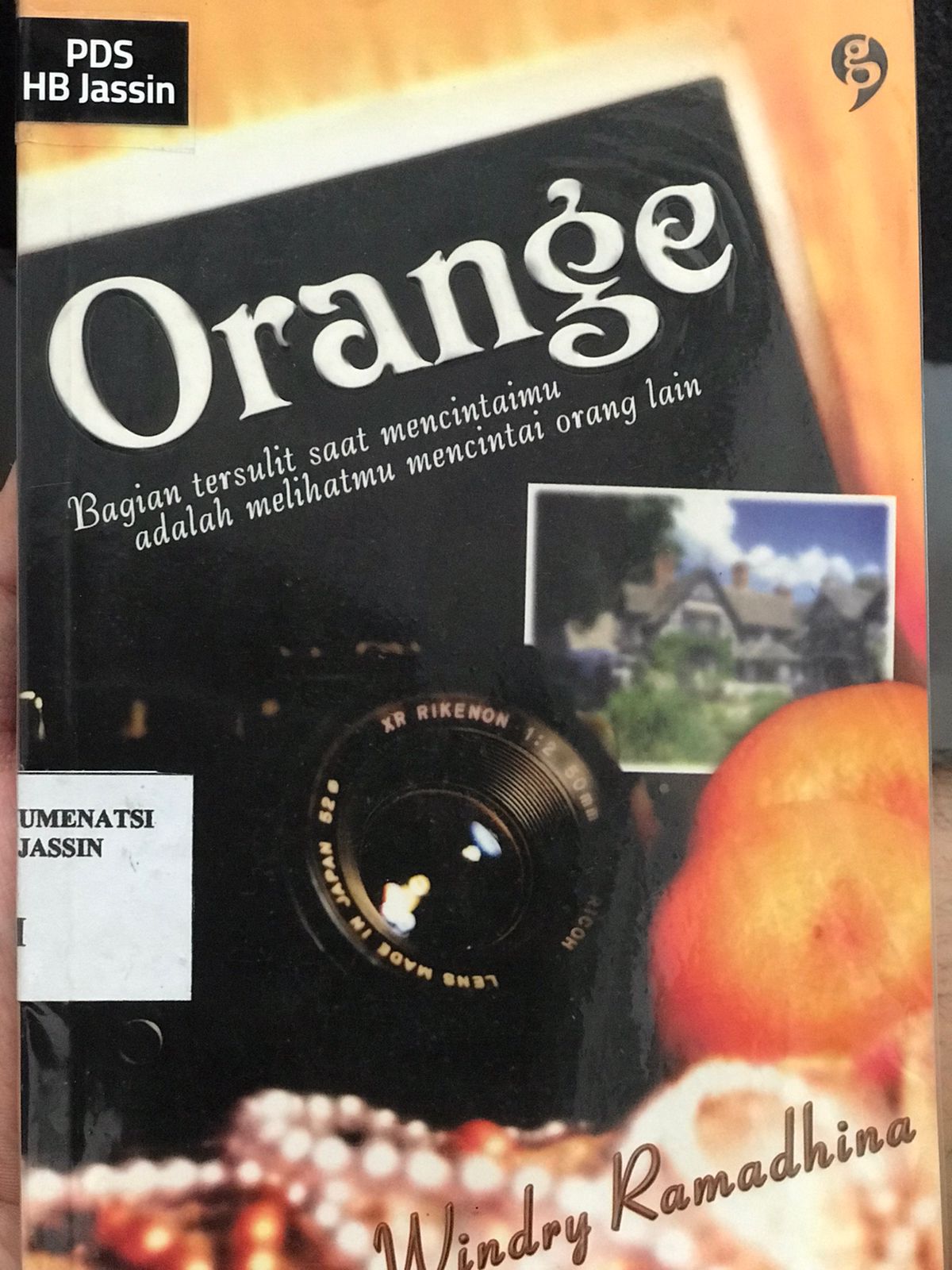 Orange :  Bagian terseulit saat mencintaimu adalah melihatmu mencintai orang lain / Windry Ramadhina; penyunting, Christian Simamora