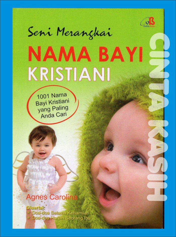 seni menangkai Nama Bayi Kristiani