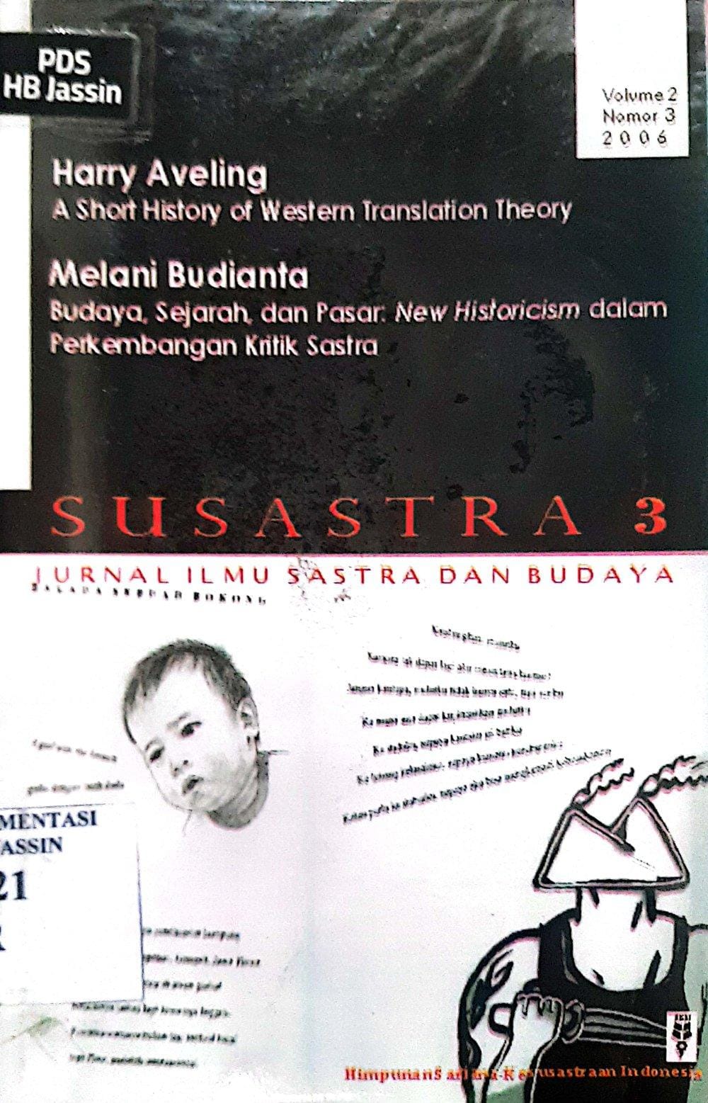 Susastra 3 Volume 2 Nomer 3 2006