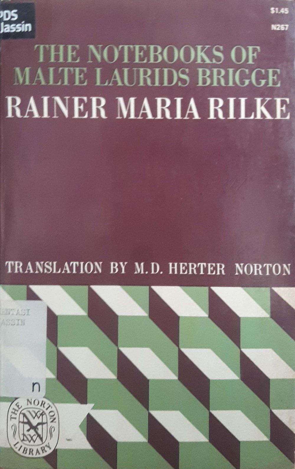The NoteBooks Of Malte Laurids Brigge / Rilke Maira Rainer