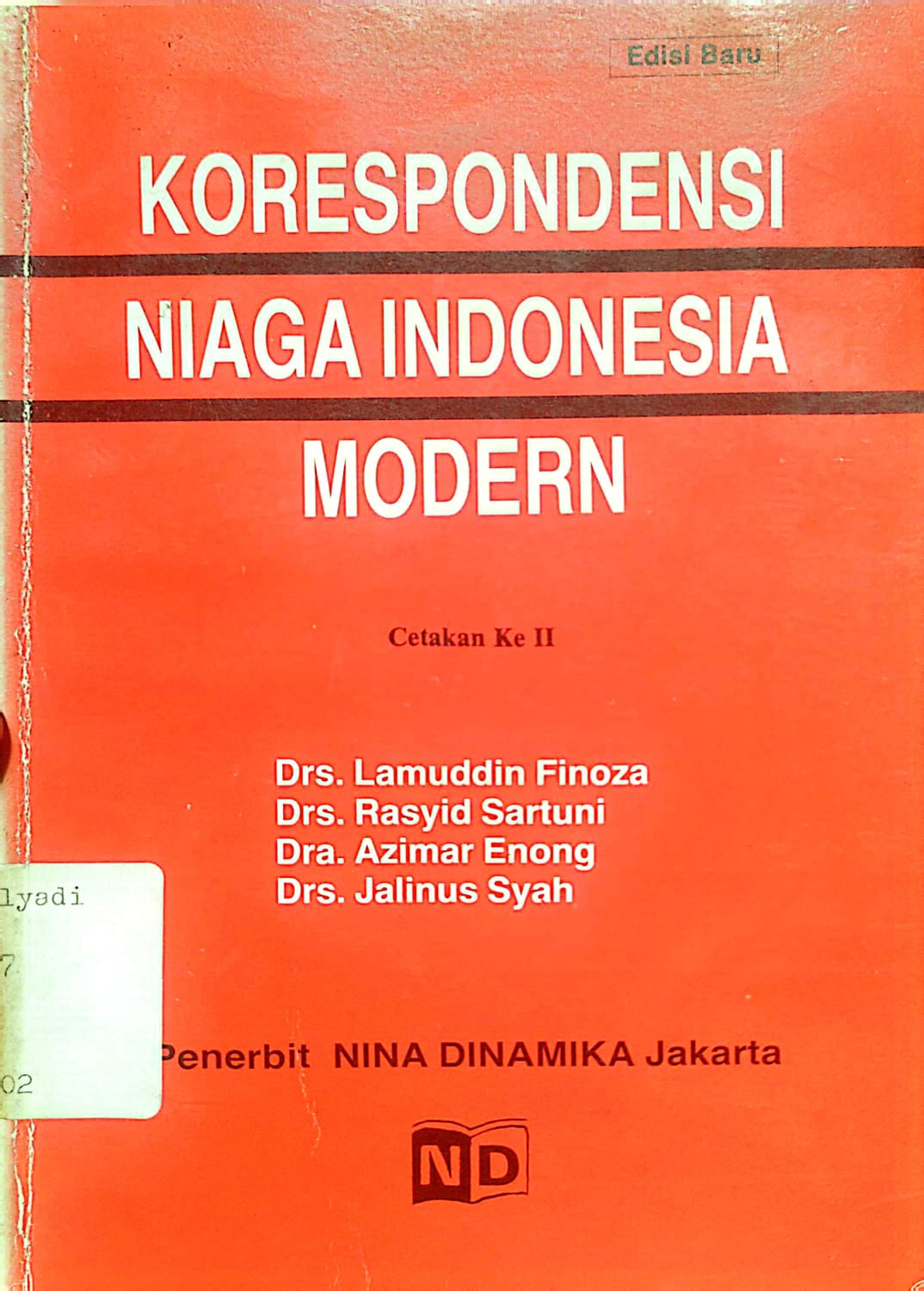 Korespondensi Niaga Indonesia Modern