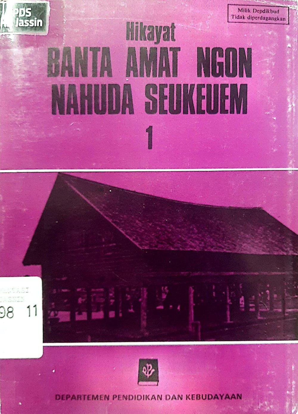 Hikayat banta amat ngon nahuda seukeum 1