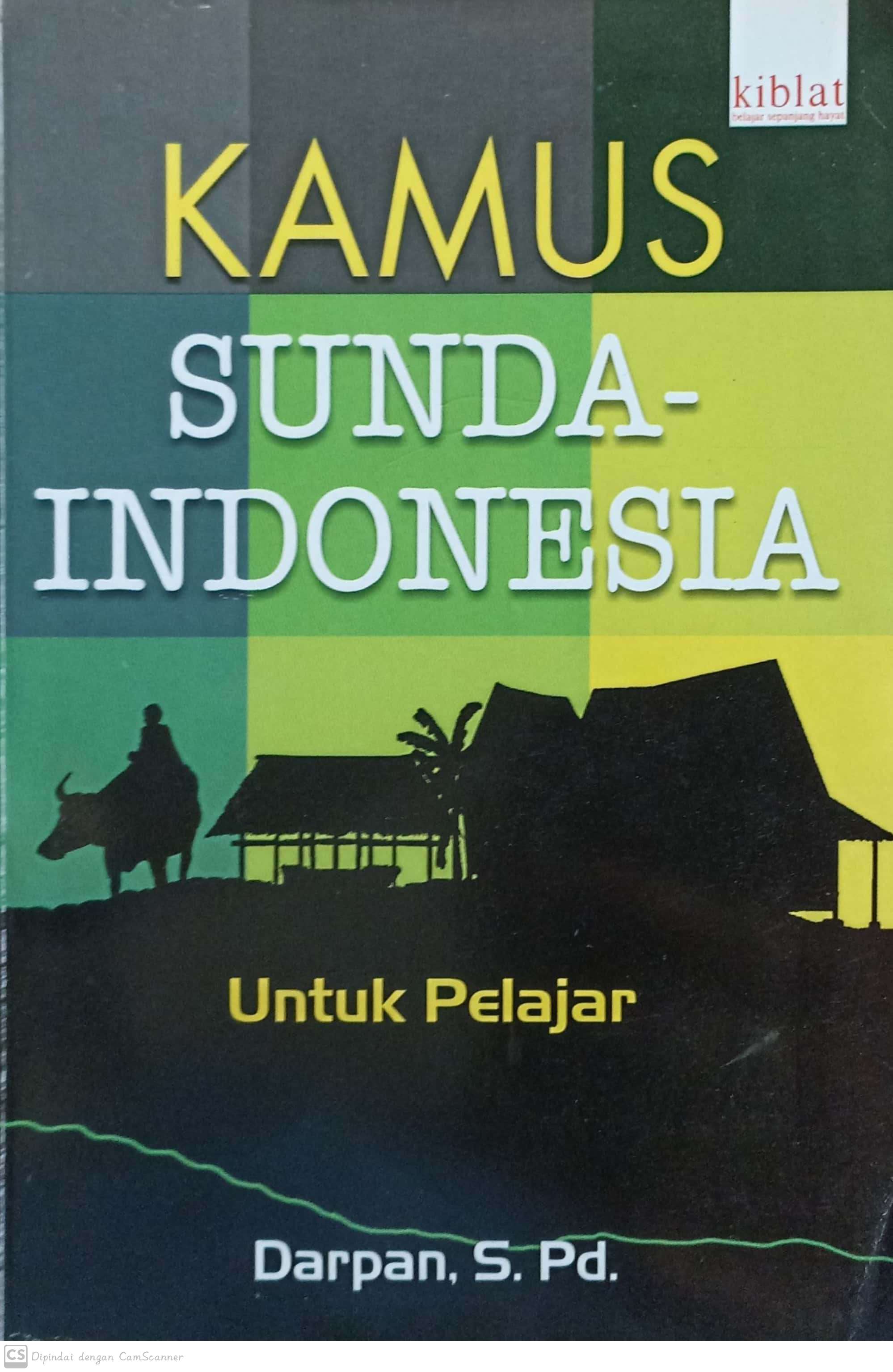Kamus sunda-indonesia : untuk pelajar