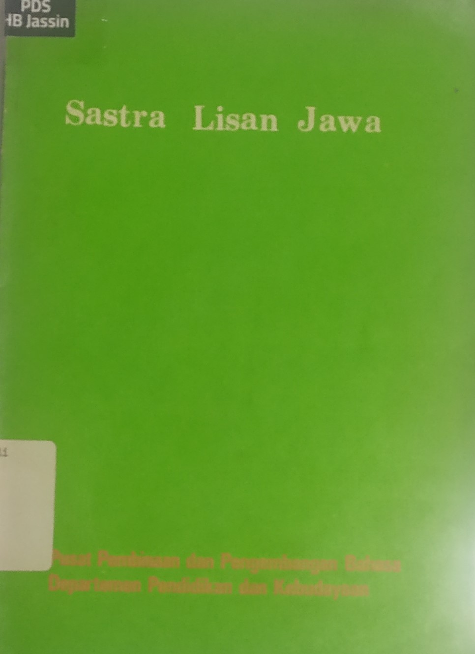 Sastra lisan Jawa
