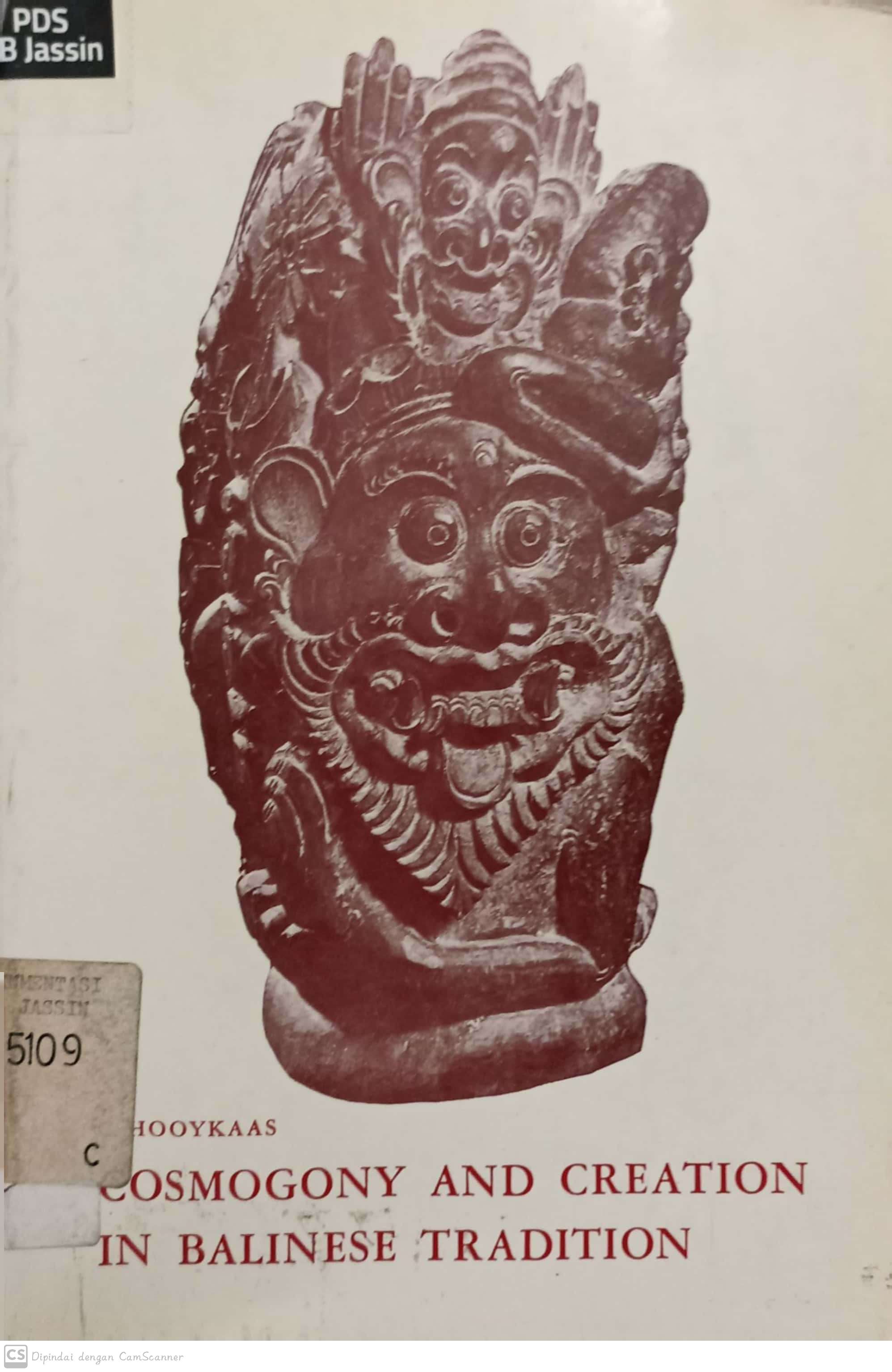 Cosmogony and creation in Balines tradition