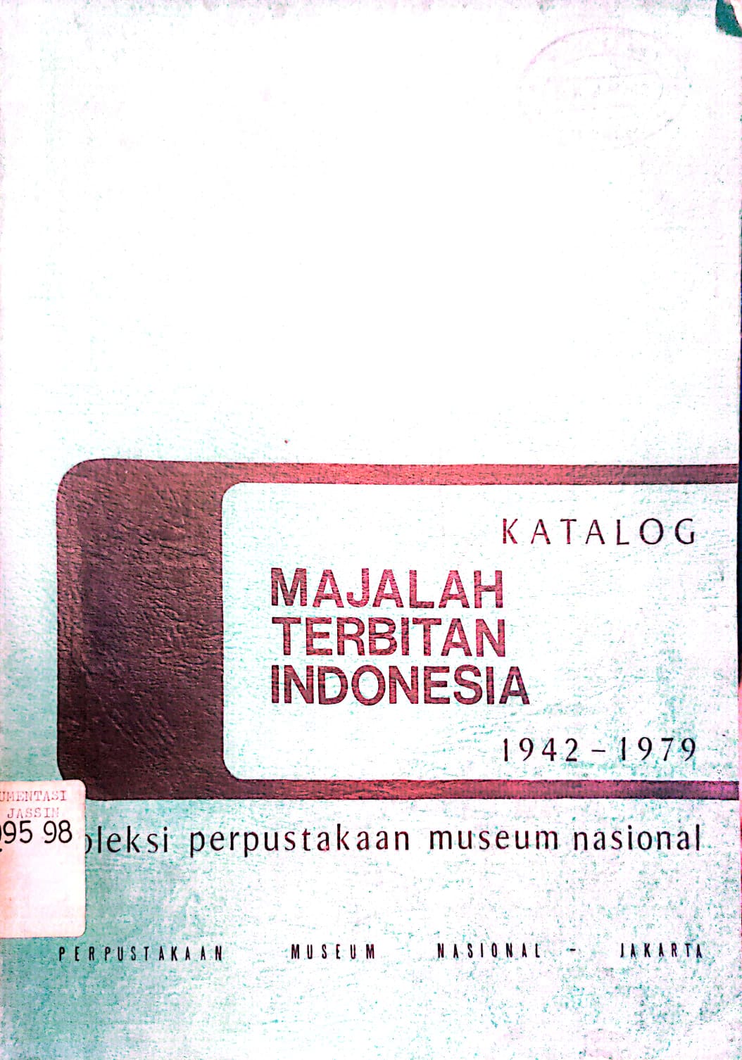 Katalog Majalah Terbitan Indonesia 1942-1979