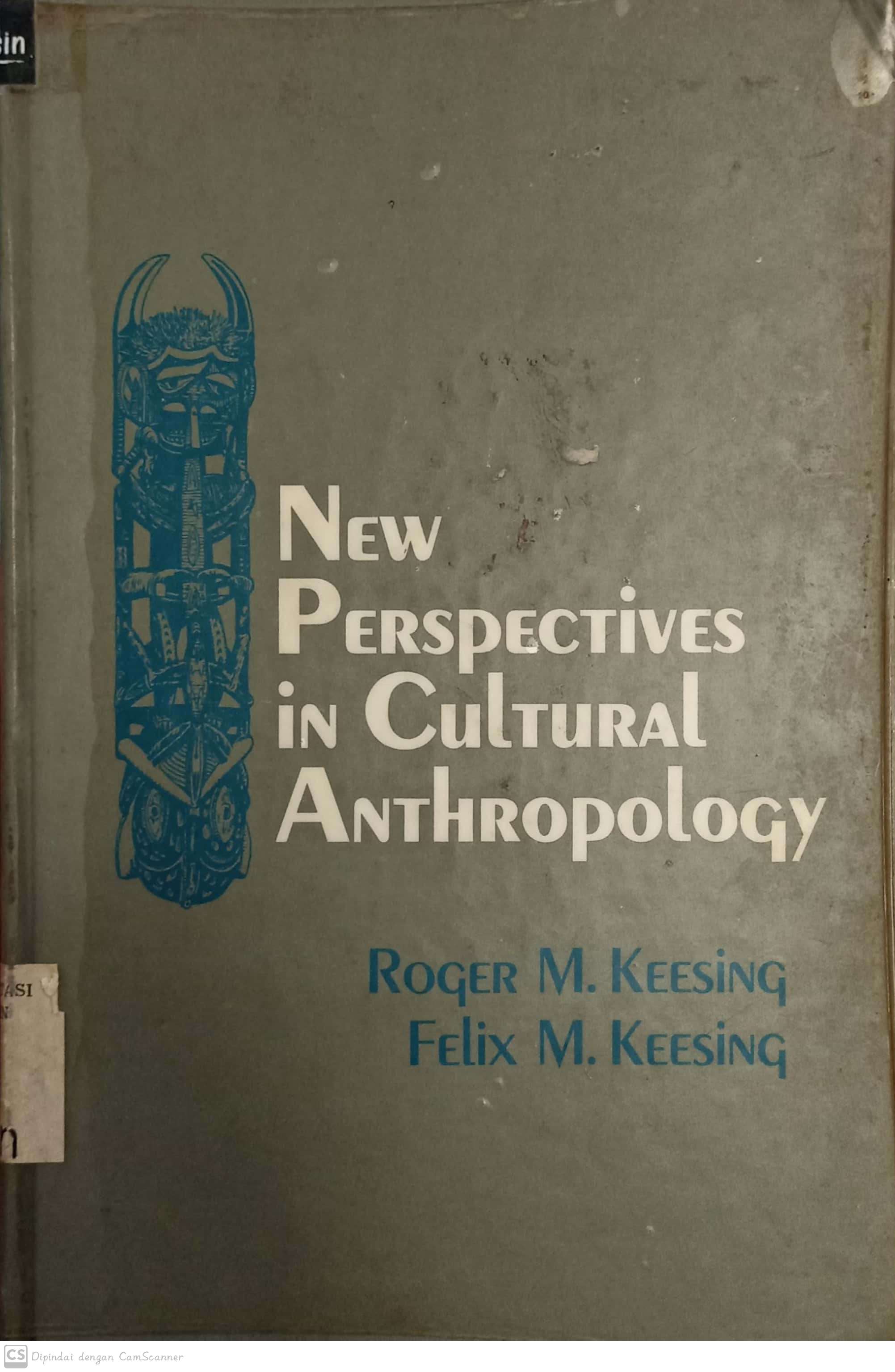 New perspectives in cultural anthropology