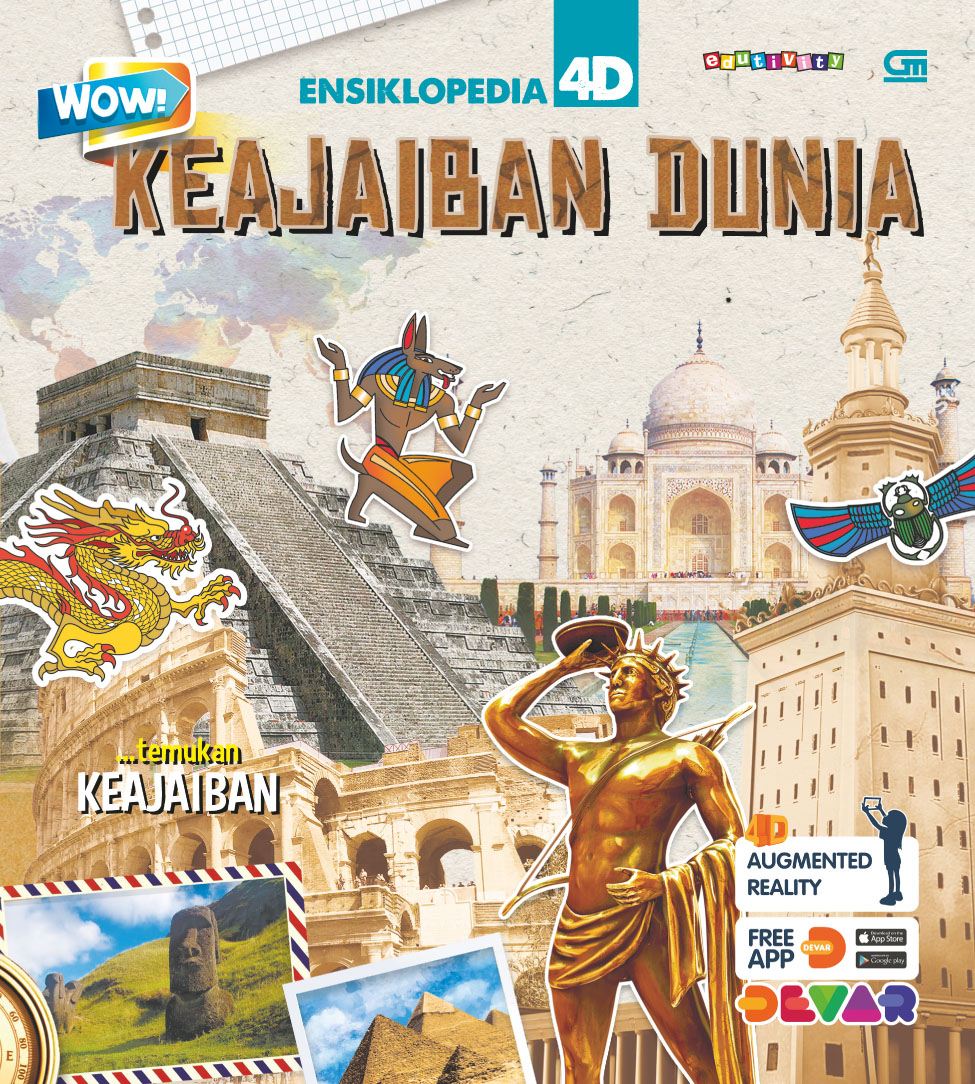 Wow! ensiklopedia 4D :  Keajaiban dunia / alih bahasa, Harriksa & Intan ; editor, Harriska