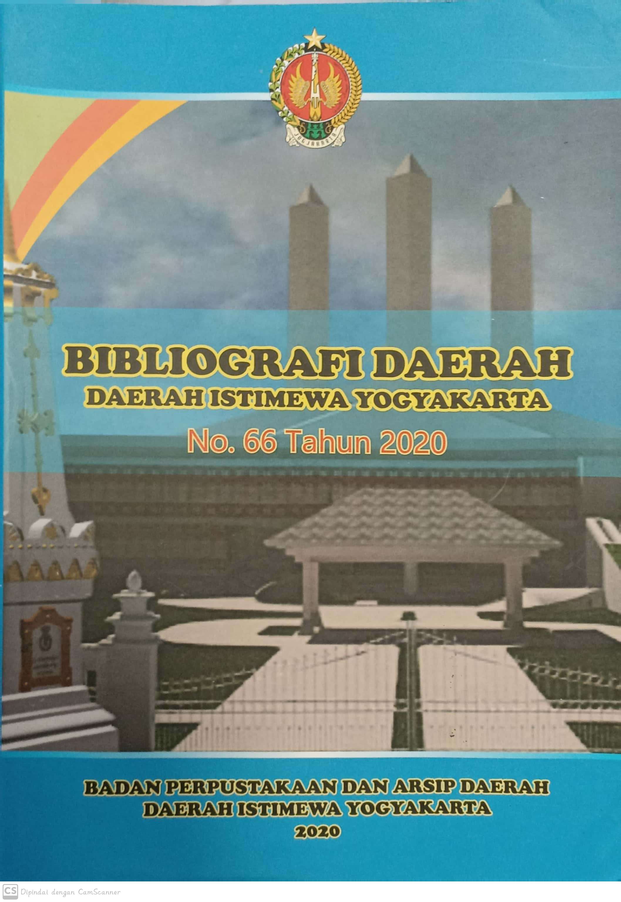 Bibliografi Daerah :  daerah istimewa yogyakarta no.66 tahun 2020