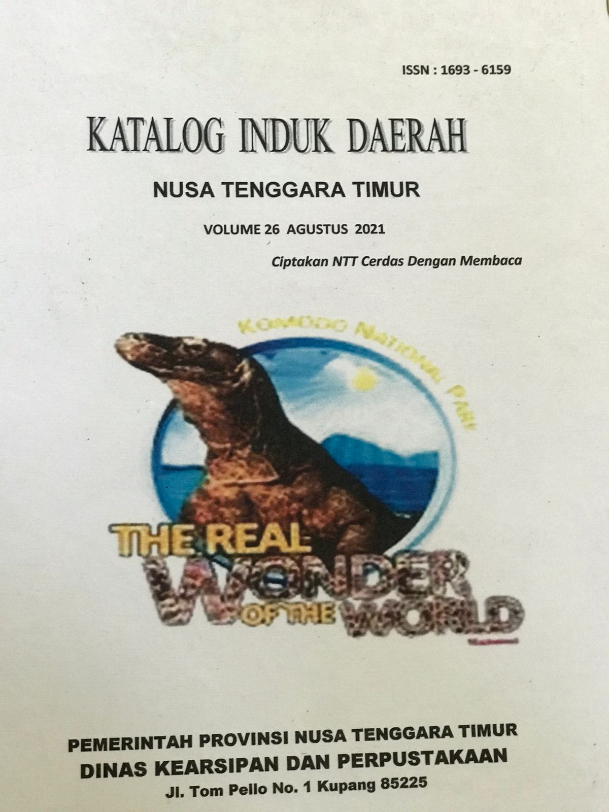 Katalog induk daerah : Nusa Tenggara Timur