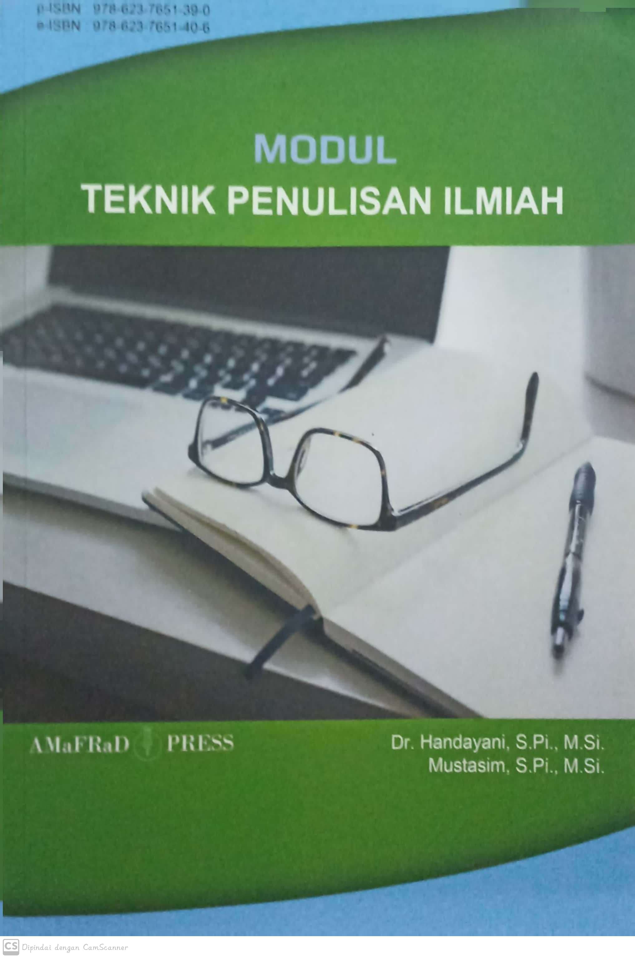 Modul teknik penulisan ilmiah