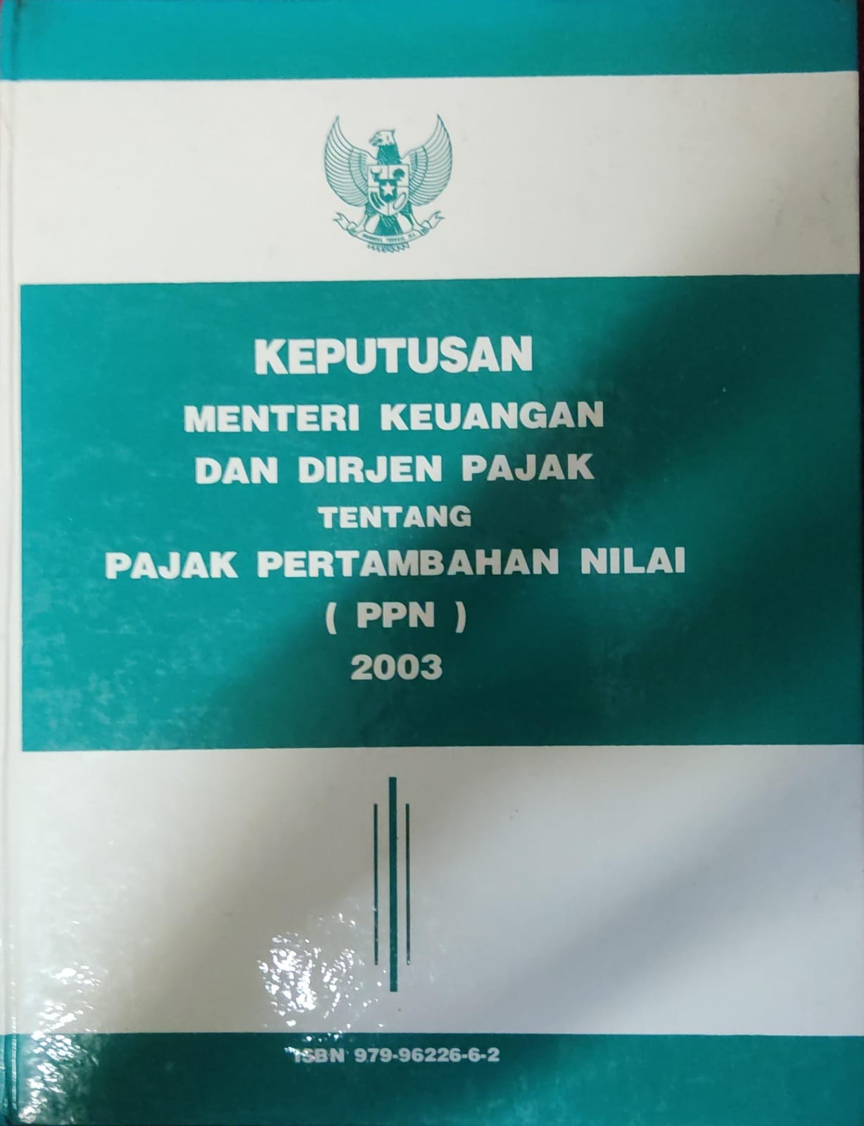 Keputusan menteri keuangan dan dirjen pajak tentang pajak pertambahan nilai (PPN) 2003