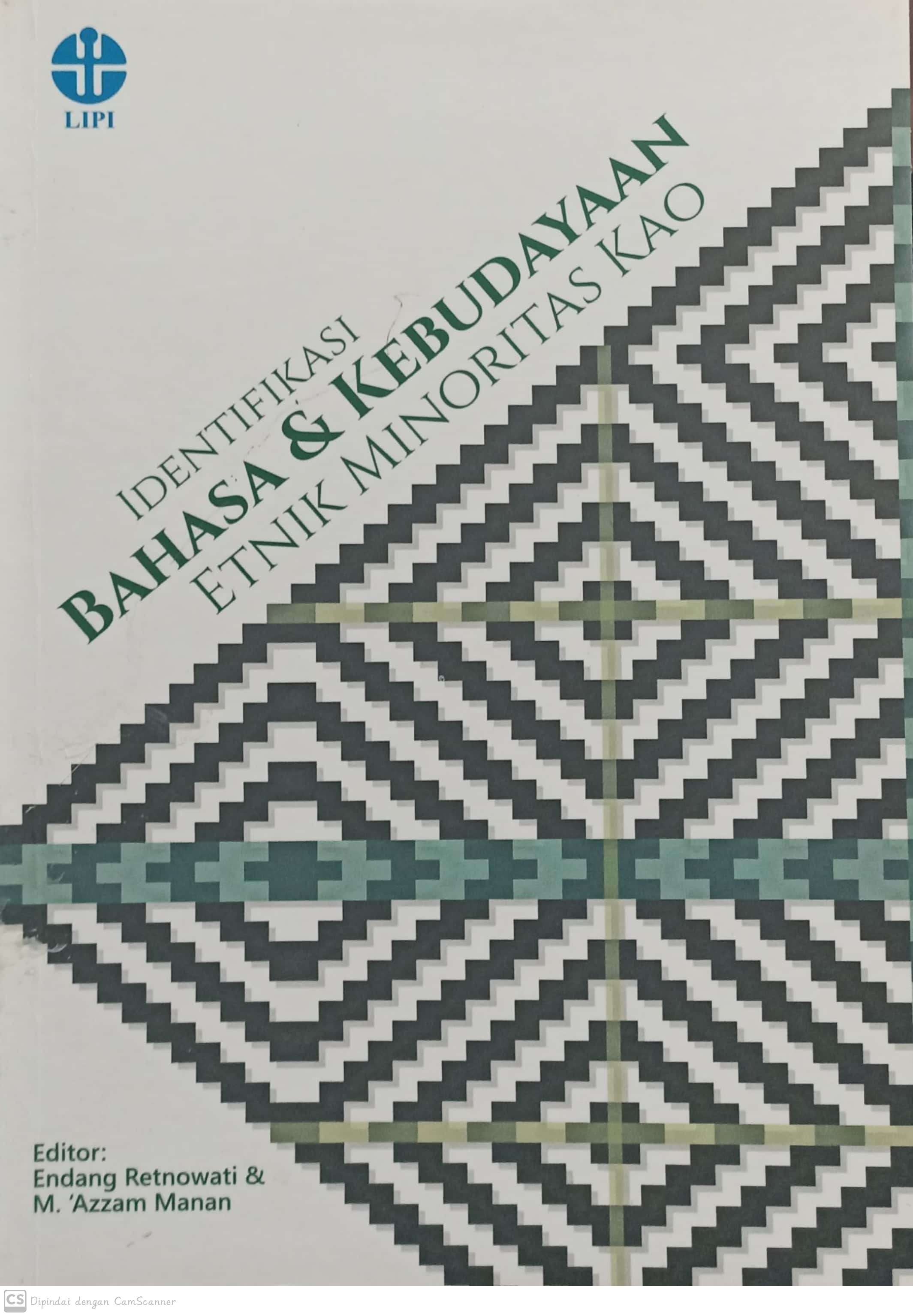 Identifikasi bahasa dan kebudayaan etnik minoritas kao